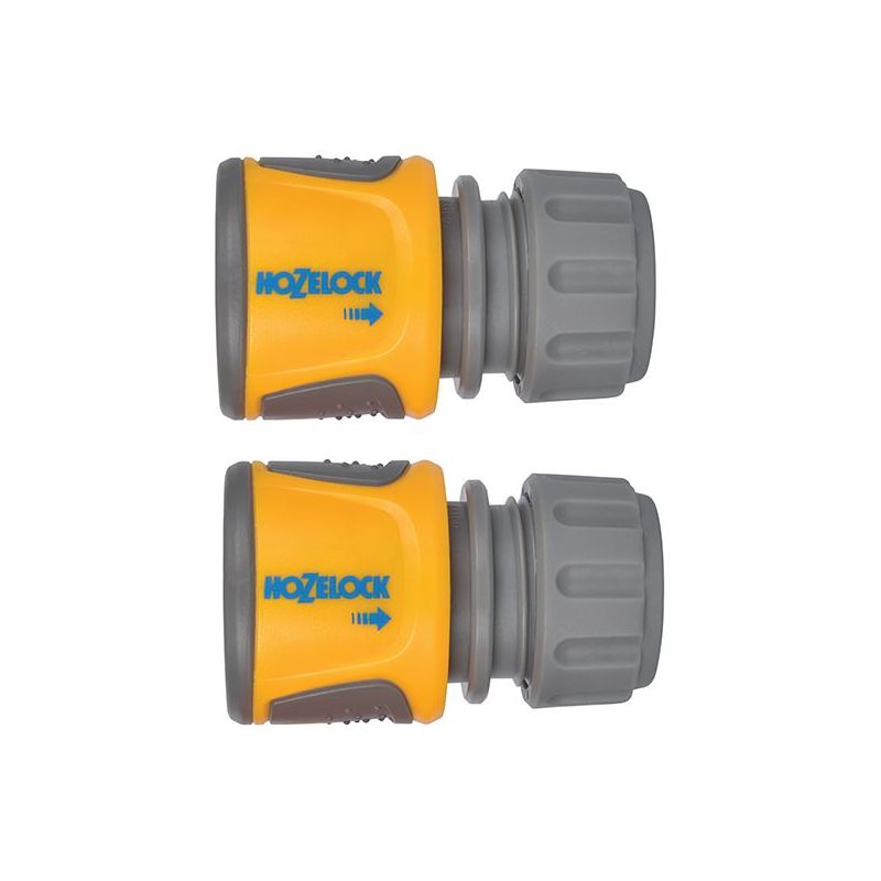 Hozelock 2070 Soft Touch Hose End Connector (Pack 2) Hozelock - Dynamic Drive