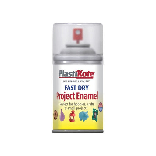 Plastikote Fast Dry Enamel Aerosol Clear 100ml PlastiKote - Dynamic Drive