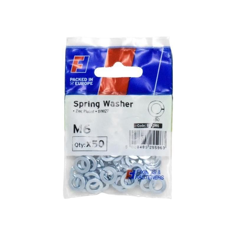 Forgefix Spring Washer M6 ForgePack 50 ForgeFix - Dynamic Drive