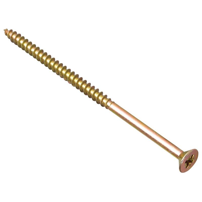 Forgefix Multi-Purpose Pozi Compatible Screw CSK ST ZYP 6.0 x 150mm Box 100 ForgeFix - Dynamic Drive