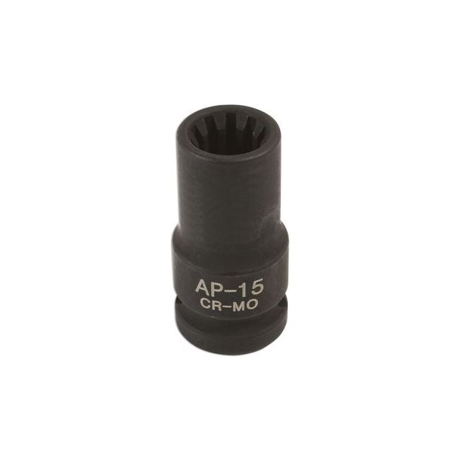 Laser Caliper Brake Socket 15mm x 10pt 6986 Laser - Dynamic Drive