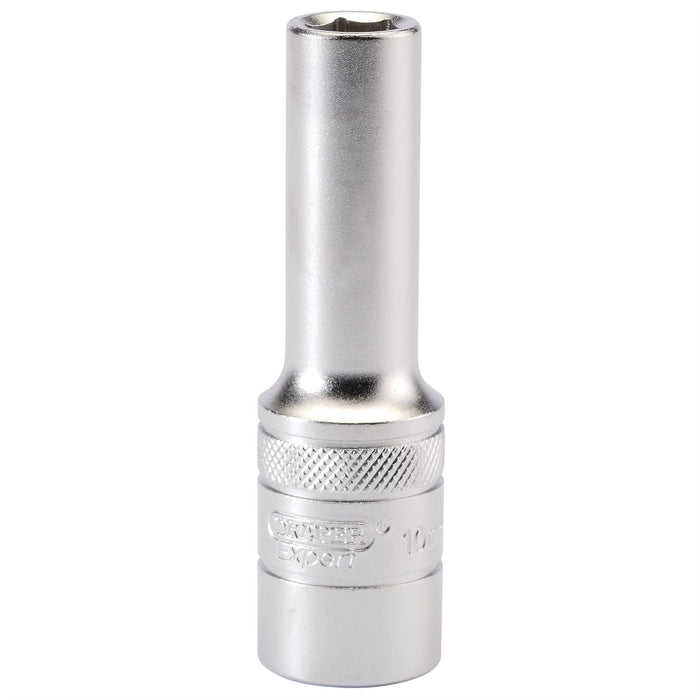 Draper 6 Point Metric Deep Socket, 1/2" Sq. Dr., 10mm 16642 Draper - Dynamic Drive