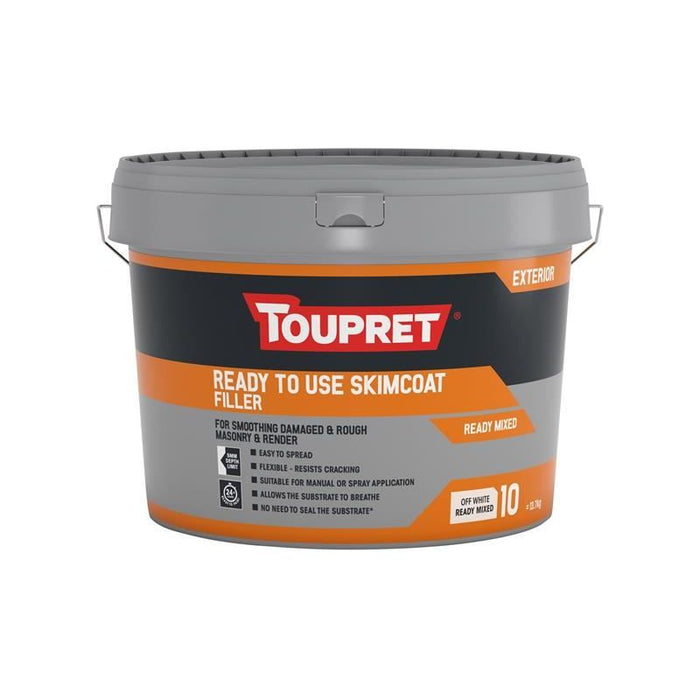 Toupret Ready to use Skimcoat Filler 10kg Toupret - Dynamic Drive