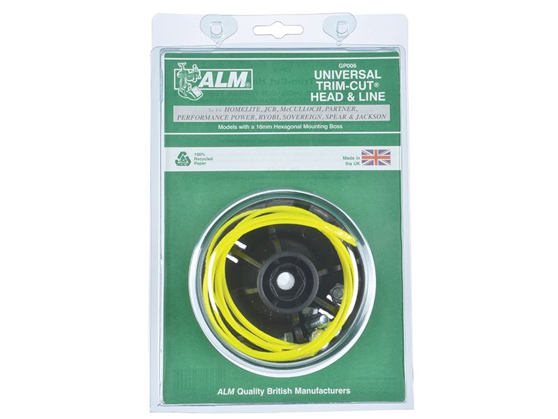 Alm Manufacturing GP006 Trimmer Cut Head & Lines to Suit Ryobi Toro McCulloch Trimmers ALM Manufacturing - Dynamic Drive