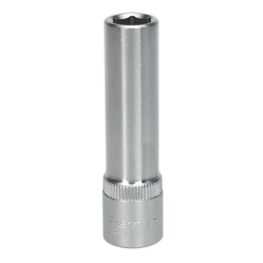 Sealey WallDrive Socket 10mm Deep 3/8"Sq Drive S3810D Sealey - Dynamic Drive