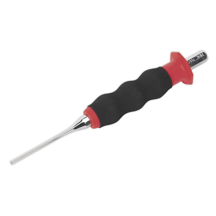 Sealey Sheathed Parallel Pin Punch3mm AK91313 Sealey - Dynamic Drive