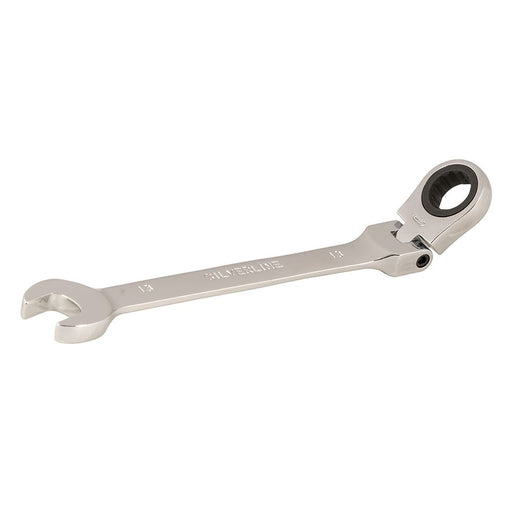 Silverline Flexible Head Ratchet Spanner 13mm Silverline - Dynamic Drive