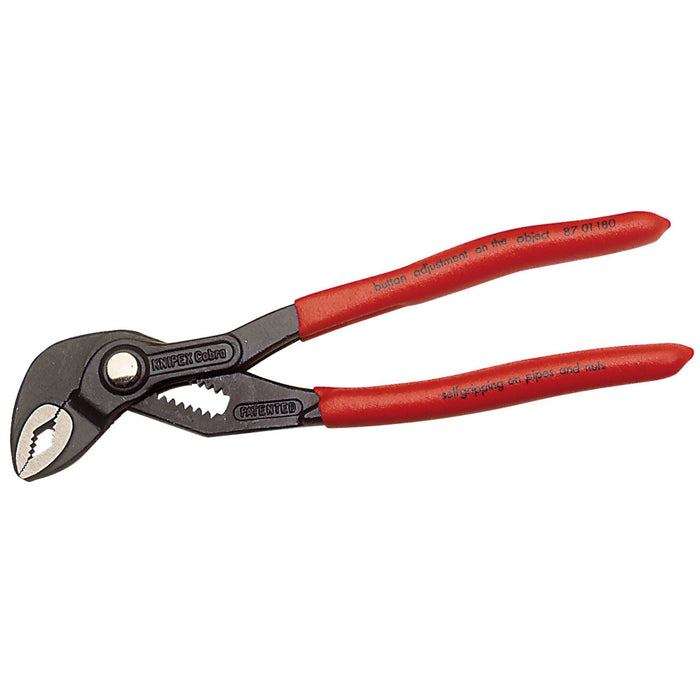Draper Knipex Cobra 87 01 180 SBE Waterpump Pliers, 180mm 13758 Draper - Dynamic Drive