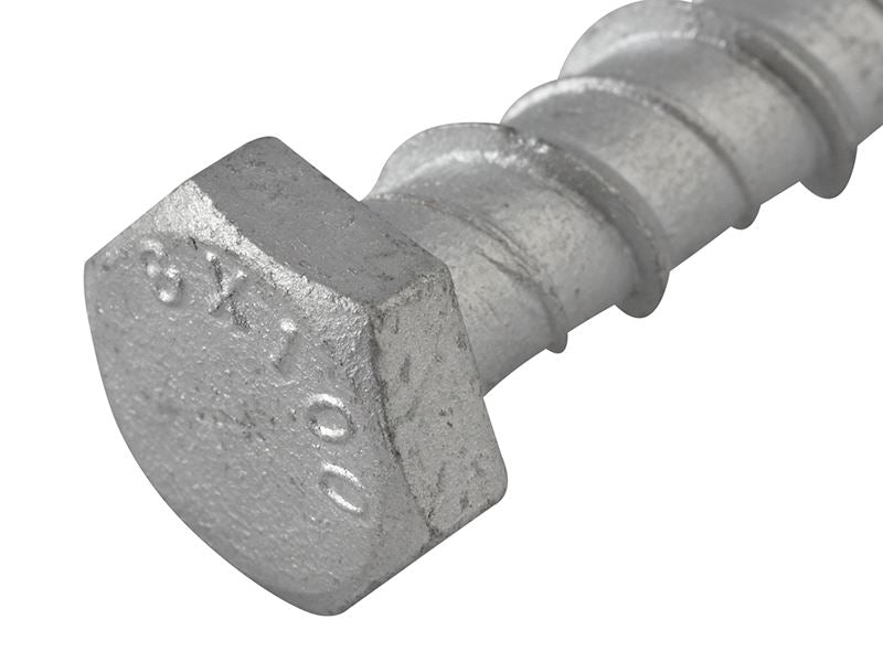 Forgefix Lightning Bolt Hex Head M8 x 100mm Box 100 ForgeFix - Dynamic Drive