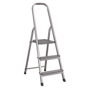 Sealey Aluminium Step Ladder 3-Tread EN 131 ASL3S Sealey - Dynamic Drive