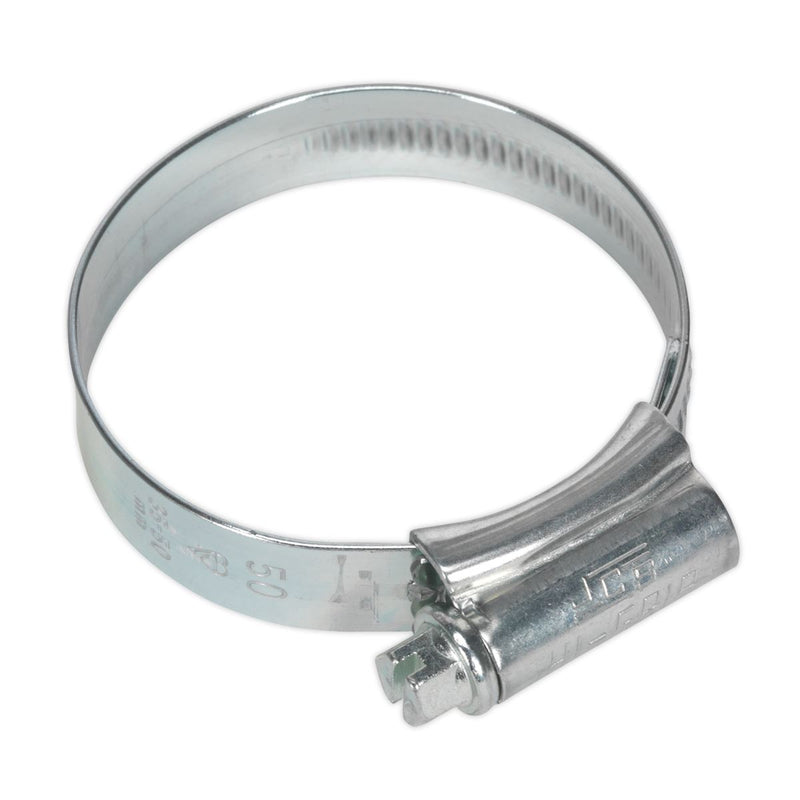 Sealey HI-GRIP Hose Clip Zinc Plated 35-50mm Pack of 20 HCJ2A Sealey  - Dynamic Drive