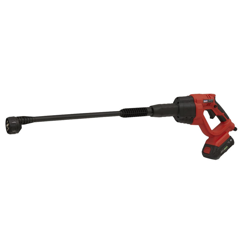Sealey Cordless Pressure Washer 22bar 20V SV20 Series Body Only CP20VPW Sealey - Dynamic Drive