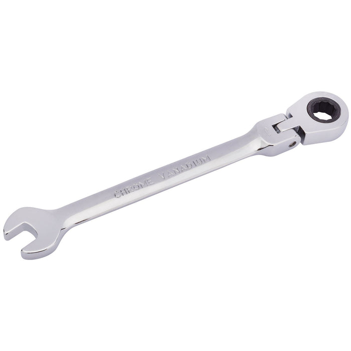Draper HI-TORQ Metric Flexible Head Ratcheting Combination Spanner, 8mm Draper - Dynamic Drive