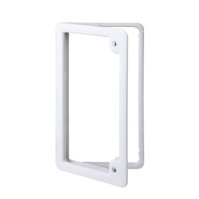 Thetford Model 4 Service Door White Lock Included 26818-80 Thetford - Dynamic Drive
