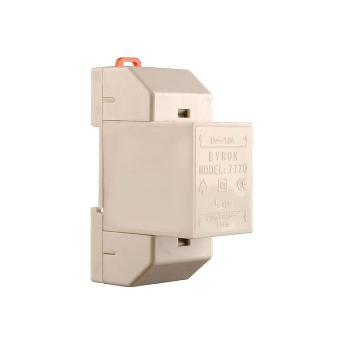 Byron 7770 Wired Transformer White 8V 1 Amp Byron - Dynamic Drive