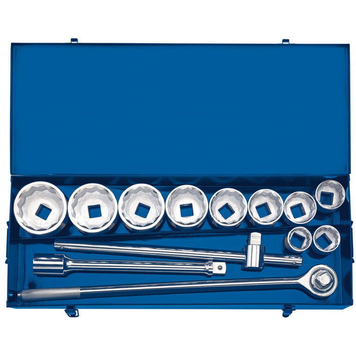 Draper Metric Socket Set in Metal case, 1" Sq. Dr. (13 Piece) 16441 Draper - Dynamic Drive
