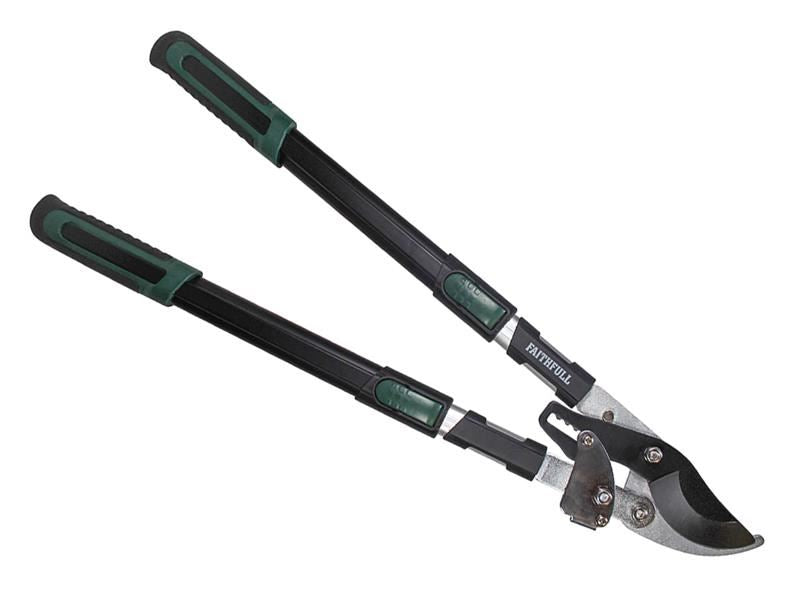 Faithfull Countryman Ratchet Bypass Telescopic Lopper Faithfull - Dynamic Drive