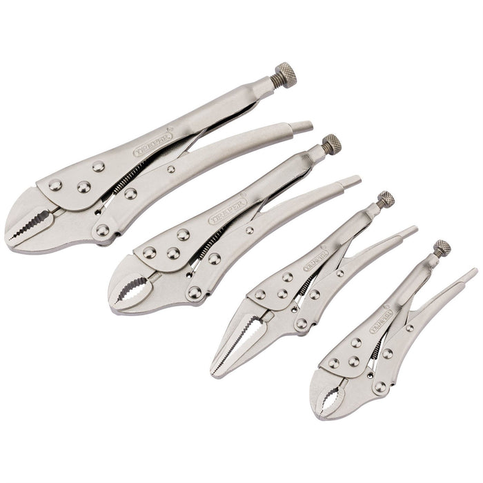 Draper Self Grip Pliers Set (4 Piece) 35373 Draper - Dynamic Drive