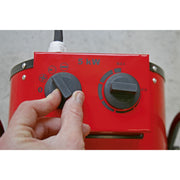 Sealey Industrial Fan Heater 5kW 415V 3ph EH5001 Sealey - Dynamic Drive