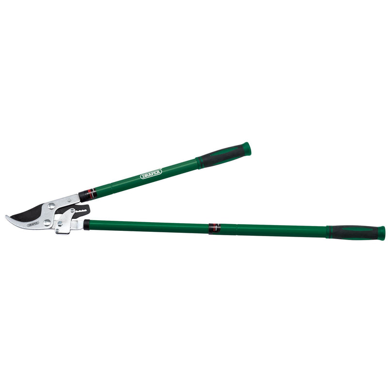 Draper Telescopic Ratchet Action Bypass Loppers with Steel Handles 36833 Draper - Dynamic Drive