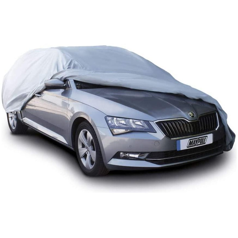 Universal XL Full Size Waterproof Car Cover UV Protection Breathable Outdoor Maypole  - Dynamic Drive
