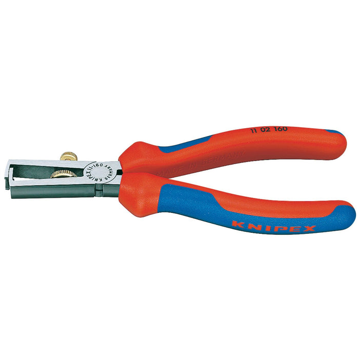 Draper Knipex 11 02 160 SB Adjustable Wire Stripping Pliers, 160mm 12299 Draper - Dynamic Drive
