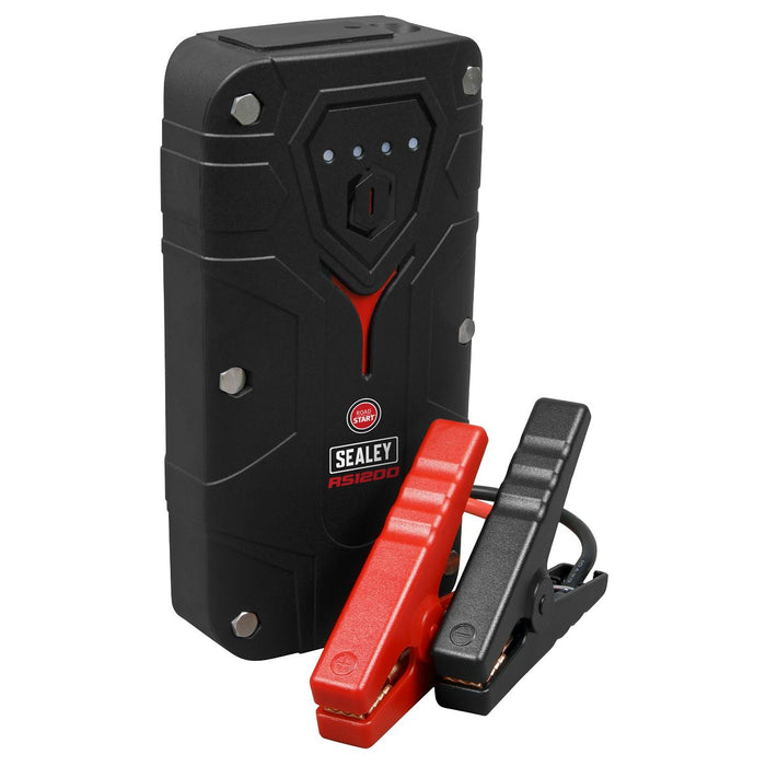 Sealey RoadStartï 1200A 12V Lithium-ion Jump Starter Power Pack RS1200 Sealey - Dynamic Drive
