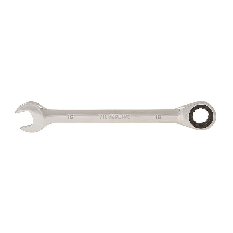 Silverline Fixed Head Ratchet Spanner 16mm Silverline - Dynamic Drive