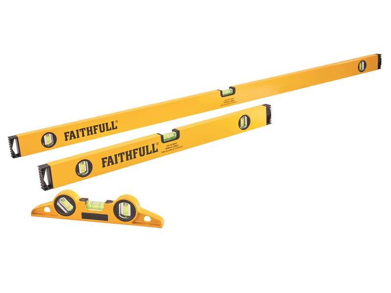 Faithfull Box Level Set, 3 Piece Faithfull - Dynamic Drive