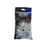 Gripit Brown Plasterboard Fixings 20mm (Pack 25) Gripit - Dynamic Drive