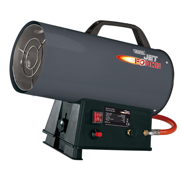Draper Jet Force Propane Space Heater, 34,000 BTU/10 kW 47063 Draper - Dynamic Drive
