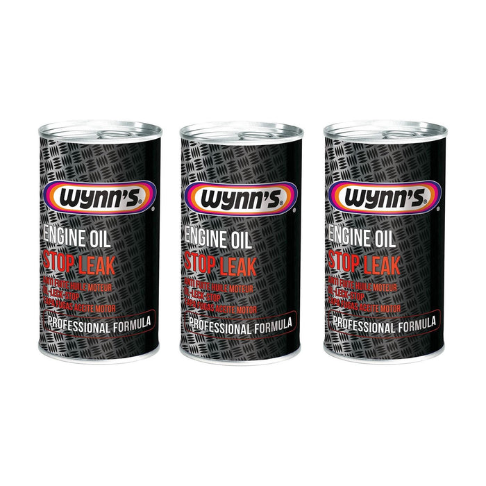 3x Wynns Professional Formula Engine Oil Stop Leak Treatment Additive 325ml Wynns - Dynamic Drive