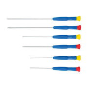 Silverline Extra-Long Precision Screwdriver Set 6pce 6pce Silverline - Dynamic Drive