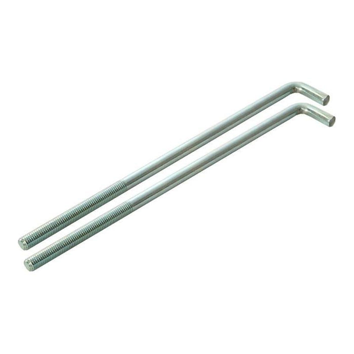 Faithfull External Building Profiles - 230mm (9in) Bolts (Pack 2) Faithfull - Dynamic Drive