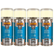 4x Hycote Aerosol Paint for Ford Frozen White 150ml Hycote - Dynamic Drive