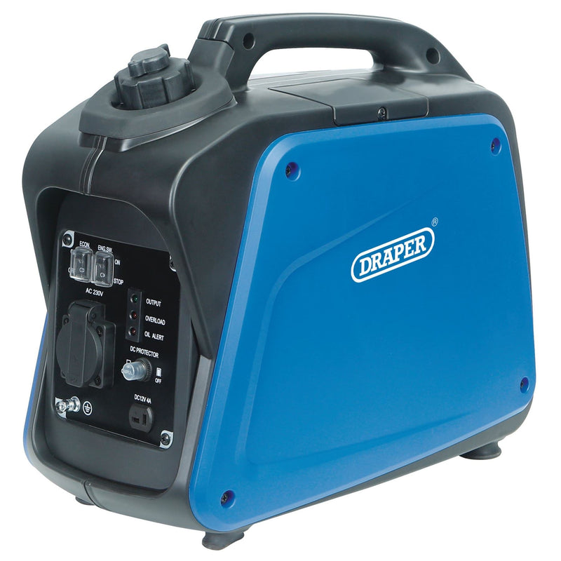 Draper Petrol Inverter Generator, 1000W 95196 Draper - Dynamic Drive