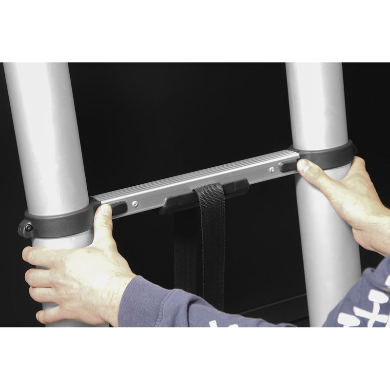 Sealey Aluminium Telescopic Ladder 13-Tread EN 131 ATL13 Sealey - Dynamic Drive