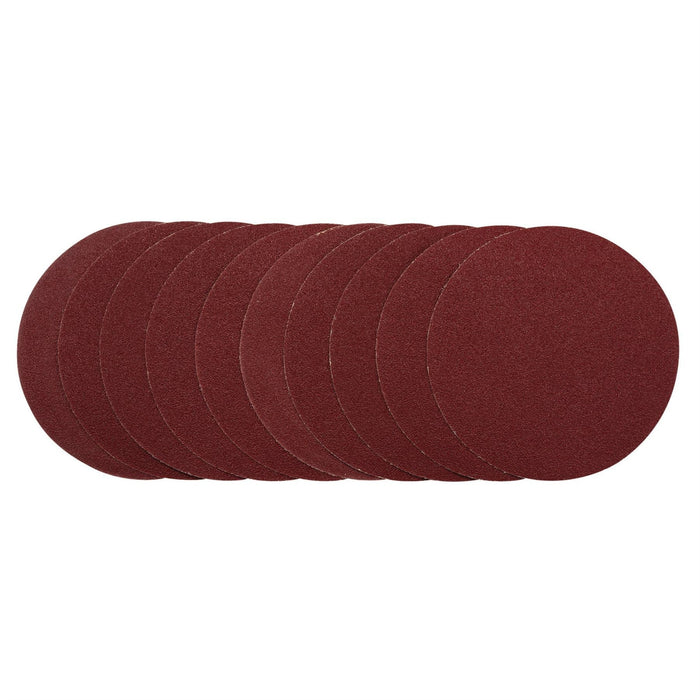 Draper Sanding Discs, 200mm, 40 Grit (Pack of 10) 10229 Draper - Dynamic Drive