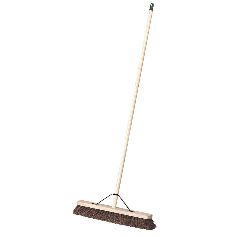 Sealey Broom 24"(600mm) Stiff/Hard Bristle BM24H Sealey - Dynamic Drive