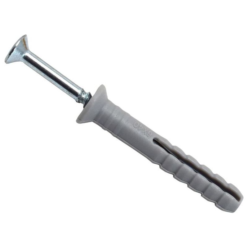 Masonmate® Nylon Hammer-In Fixing 6 x 40mm (150) MASONMATE® - Dynamic Drive