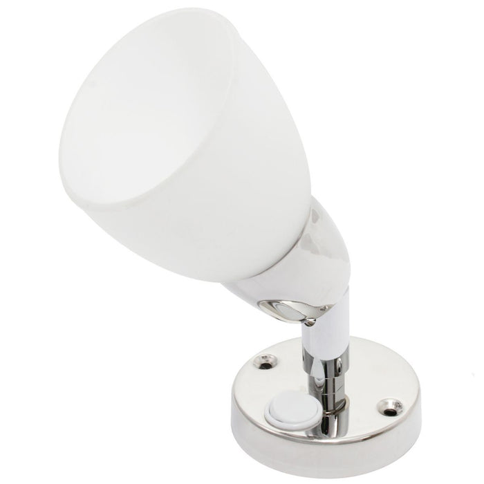 AAA LED Adjustable Reading Light Frosted Shade 10 30V AAA - Dynamic Drive
