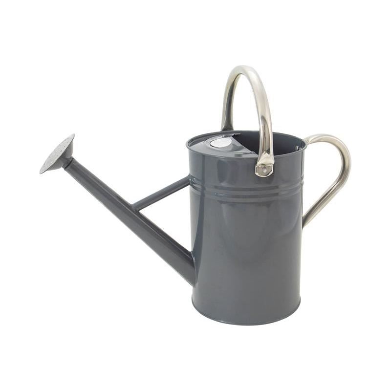 Kent & Stowe Metal Watering Can Cool Grey 4.5 litre Kent & Stowe - Dynamic Drive