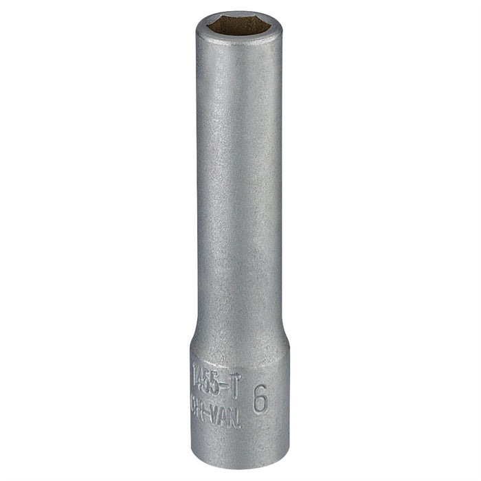 Draper Elora Deep Socket, 1/4" Sq. Dr., 6mm 58726 Draper - Dynamic Drive
