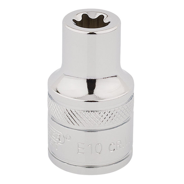 Draper TX-STAR Socket, 1/2" Sq. Dr., E10 34270 Draper - Dynamic Drive