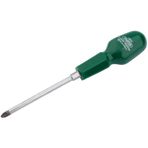 Draper PZ Type Cabinet Pattern Screwdriver, No.2 x 100mm 14087 Draper - Dynamic Drive