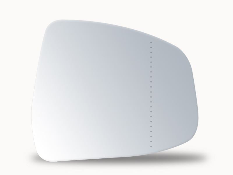 Summit Heated Base Plate With Blind Spot Mirror Glass fits Ford Focus 08 on Mondeo 07 on RHS Summit - Dynamic Drive
