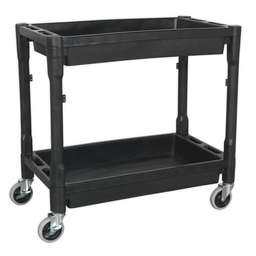 Sealey Trolley 2-Level Composite Heavy-Duty CX204 Sealey - Dynamic Drive