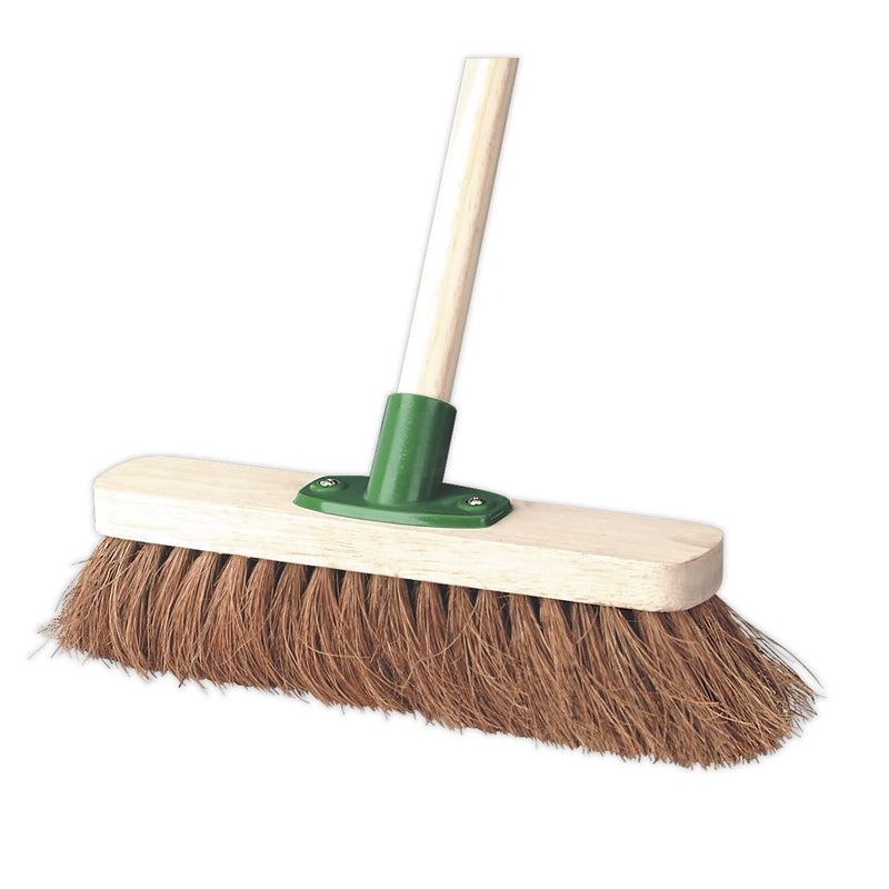 Sealey Broom 12"(300mm) Soft Bristle BM12S Sealey - Dynamic Drive