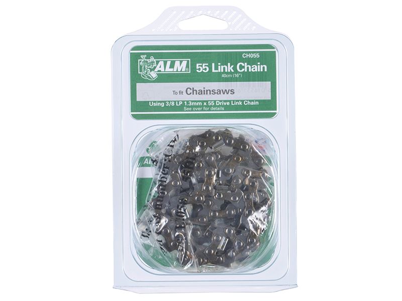 Alm Manufacturing CH055 Chainsaw Chain 3/8in x 55 links 1.3mm - Fits 40cm Bars ALM Manufacturing - Dynamic Drive