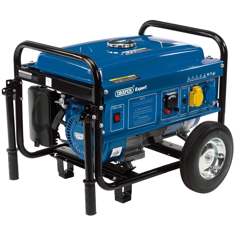 Draper Petrol Generator with Wheels, 2000W 16066 Draper - Dynamic Drive